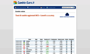 Cambio-euro.it thumbnail