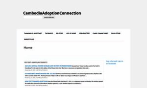 Cambodiaadoptionconnection.com thumbnail