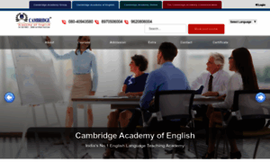 Cambridgeacademyofenglish.com thumbnail