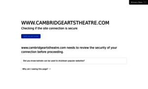 Cambridgeartstheatre.com thumbnail