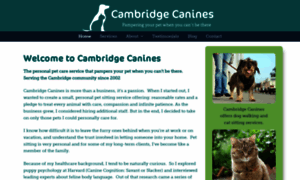 Cambridgecanines.com thumbnail