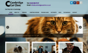 Cambridgecatclinic.co.uk thumbnail