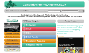 Cambridgeinternetdirectory.co.uk thumbnail