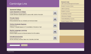 Cambridgelms.com thumbnail