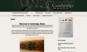 Cambridgemaine.com thumbnail