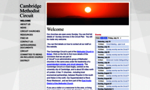 Cambridgemethodistcircuit.org.uk thumbnail