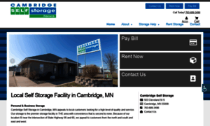 Cambridgemnselfstorage.com thumbnail