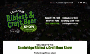 Cambridgeribfest.com thumbnail