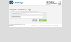 Cambridgesavingsbank-web.oflows.net thumbnail