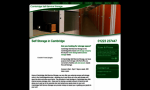 Cambridgeselfservicestorage.co.uk thumbnail