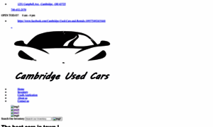 Cambridgeusedcars.net thumbnail