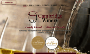 Cambridgewinery.com thumbnail