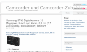 Camcorder-schnaeppchen.preislux.com thumbnail