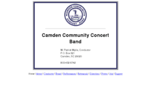 Camdencommunityband.org thumbnail