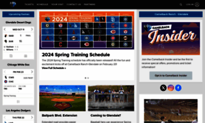 Camelbackranchbaseball.com thumbnail