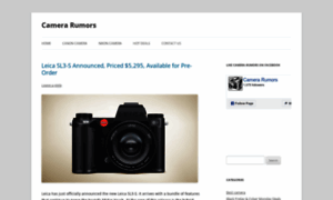 Camera-rumors.com thumbnail