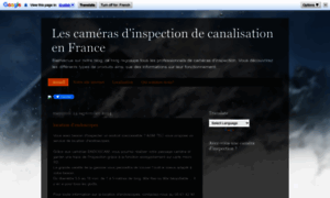 Cameradecanalisation.blogspot.fr thumbnail