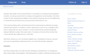 Cameralenses11.com thumbnail