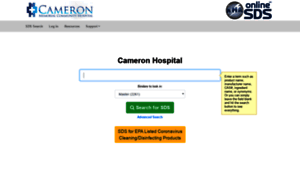 Cameron.online-msds.com thumbnail