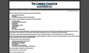 Cameroncollector.com thumbnail