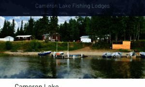 Cameronlakefishinglodges.com thumbnail