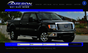 Cameronmotorcompany.com thumbnail