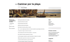 Caminarporlaplaya.wordpress.com thumbnail