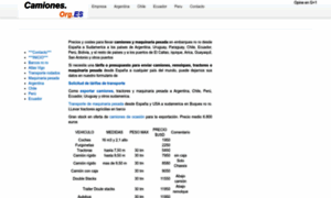 Camiones.org.es thumbnail