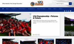 Camogie.ie thumbnail