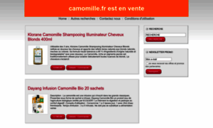 Camomille.fr thumbnail