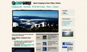 Camp-gabrje.com thumbnail