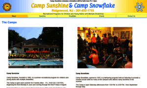 Camp-sunshine.org thumbnail