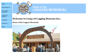 Camp18loggingmuseum.org thumbnail