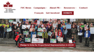 Campaign2015.fairvote.ca thumbnail
