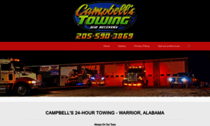 Campbells24hrtowing.com thumbnail