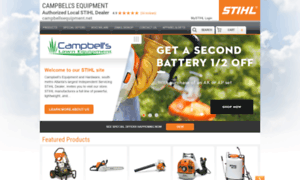 Campbellsequipment.stihldealer.net thumbnail