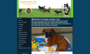 Campcanine.com thumbnail