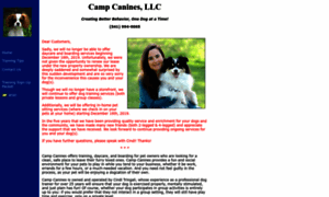 Campcanines.com thumbnail