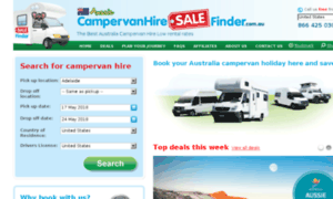 Campervanhiresalefinder.com.au thumbnail