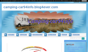 Camping-car94info.net thumbnail