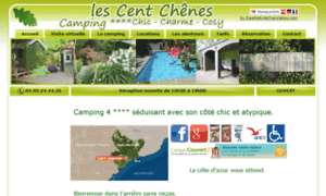 Camping-lescentchenes.fr thumbnail