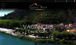 Camping-tournon.fr thumbnail