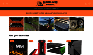 Campingand4wdwarehouse.com.au thumbnail