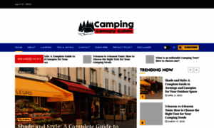 Campingcanopyguide.com thumbnail