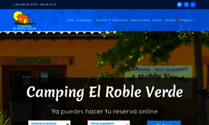 Campingelrobleverde.com thumbnail