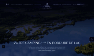 Campinglacdesaintcyr.fr thumbnail