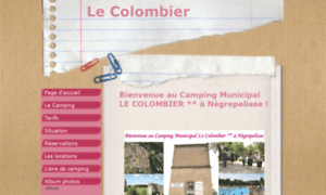 Campinglecolombier.e-monsite.com thumbnail