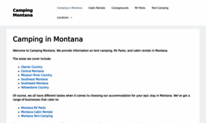 Campingmontana.com thumbnail