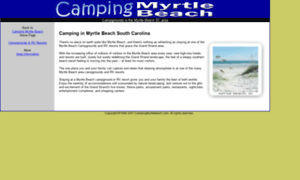 Campingmyrtlebeach.com thumbnail