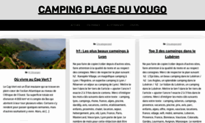 Campingplageduvougot.com thumbnail
